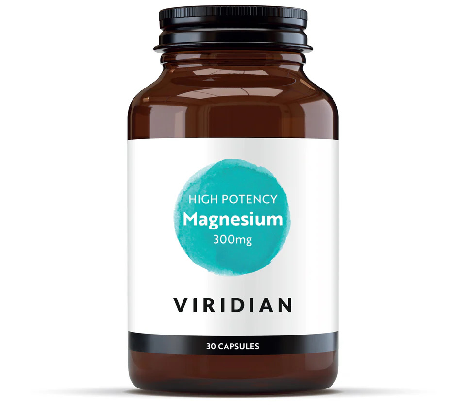 VIRIDIAN HIGH POTENCY MAGNESIUM 300MG 30VEG CAPS